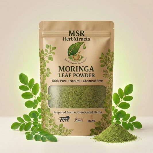 100% Pure Moringa Leaf Powder | Natural & Chemical-Free | Nutrient-Rich Superfood (100g)