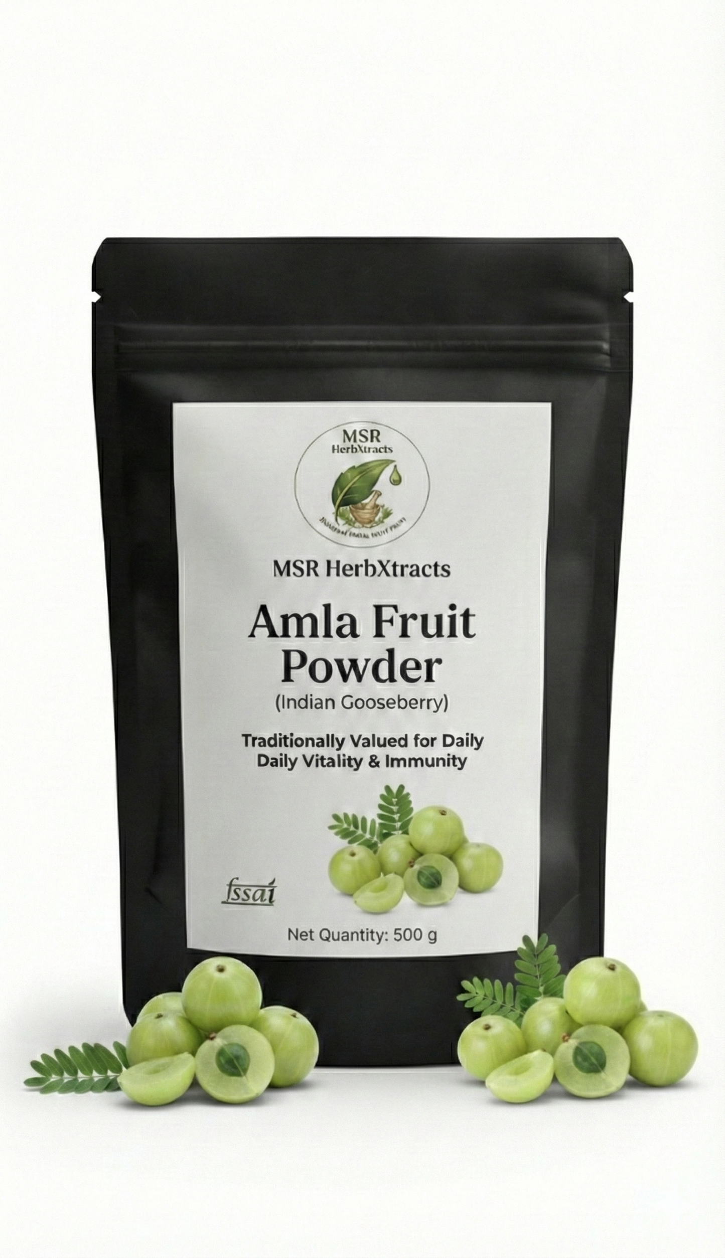 Amla Powder | 100% Pure Indian Gooseberry (Phyllanthus emblica) | Single-Ingredient | Traditionally Used Herbal Powder | No Additives | Farm-Sourced & Authenticated